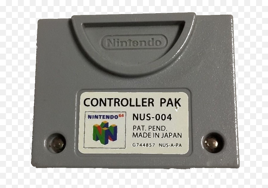 Pak - Nintendo 64 Png,N64 Controller Png