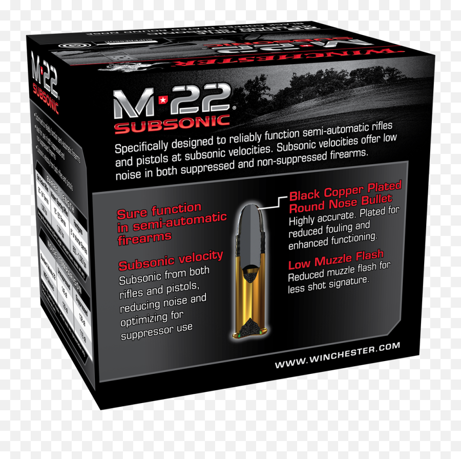 S22lrtsu8 Winchester Ammunition - Vertical Png,Muzzle Flash Transparent