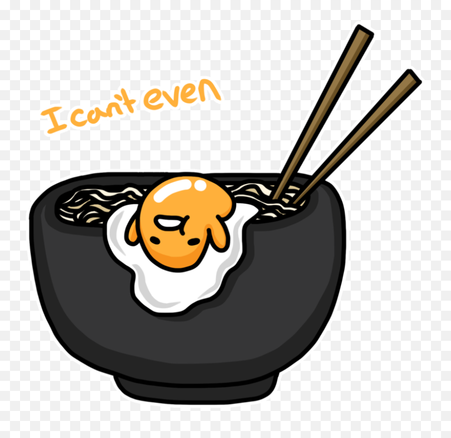 Download Gudetama Transparent Chopstick - Transparent Gudetama Sticker Png,Gudetama Transparent