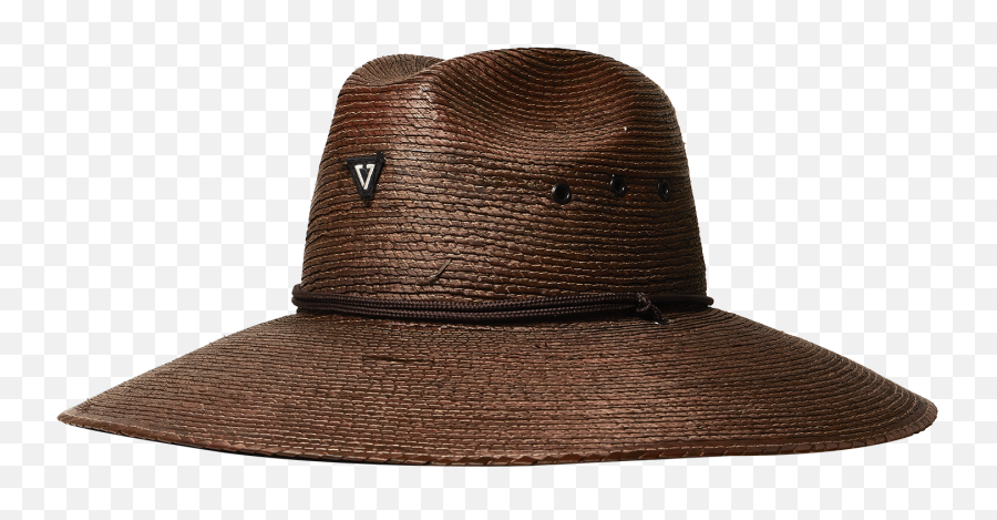 Rambler Lifeguard Hat Brown Vissla - Solid Png,Lifeguard Png