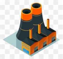 Factory Icon - Free Isometric Icons Png