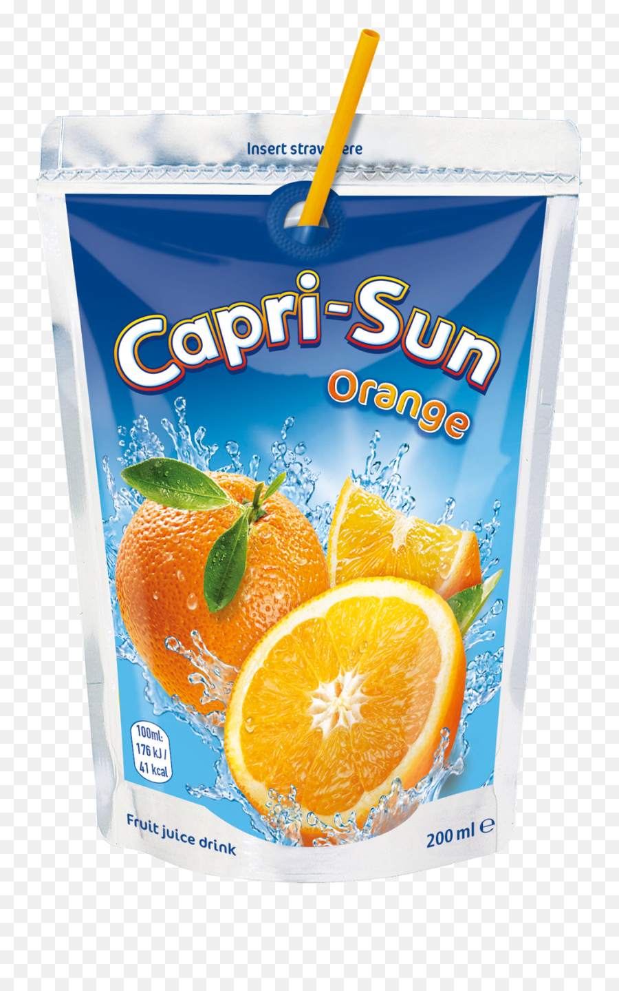 Capri Sun Orange 40 X 200ml - Capri Sun Png,Capri Sun Png