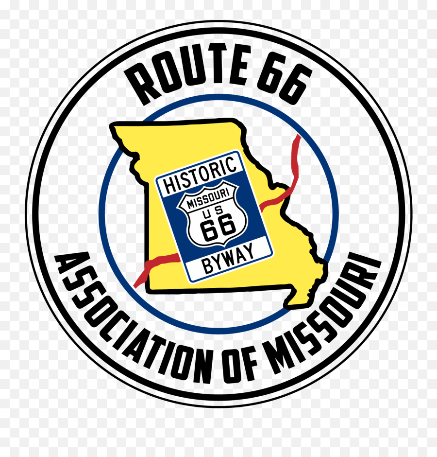 Route 66 Association Of Missouri - Route 66 Sign Png,Route 66 Logo