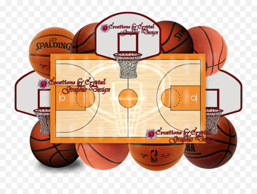 Basketball Sport Border Png - Frame Basketball Border Design,Transparent Basketball