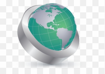 3d Globe Online Logo Templates - Latin American Social Sciences Institute Png,Earth Logo Png
