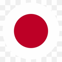 Vector Flag Of Japan - Circle png