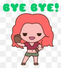 Bye Goodbye Gif - ByeBye Discover u0026 Share GIFs Gif Animado png