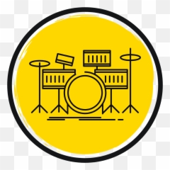 Drums Icon Soundskool - Language png