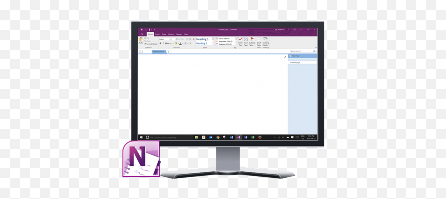 One Note Training In Ottawa - Lcd Png,Onenote 2016 Icon