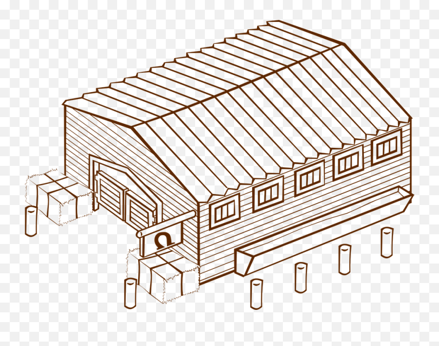 Free Photo Store Shed Shack Warehouse Wooden House - Max Pixel Warehouse Drawing Png,Shack Icon
