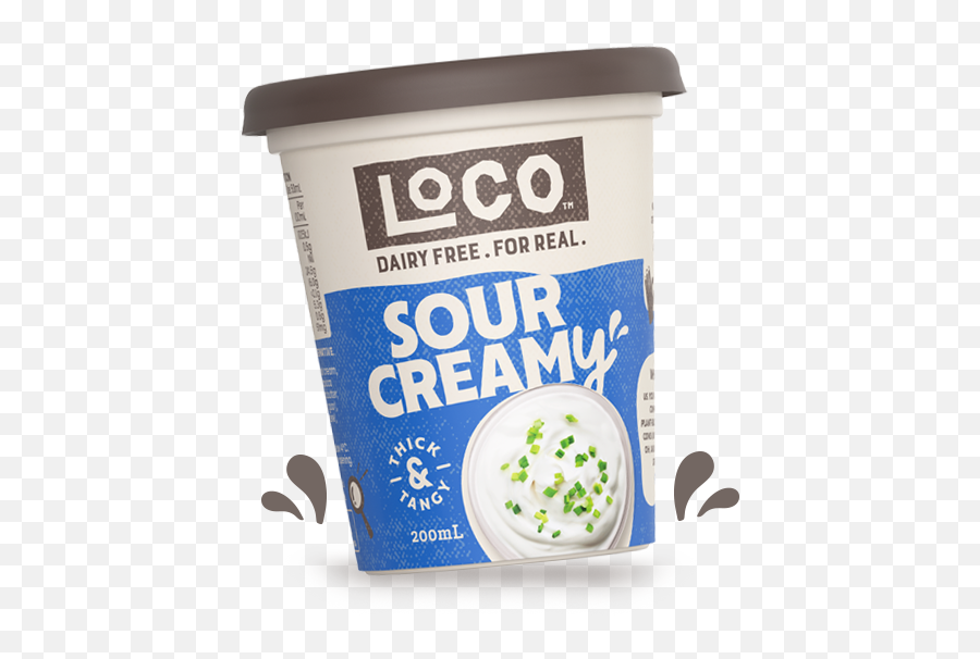 Looking For A Dairy Free Cream Alternative Try Our New Loco - Cup Png,Sour Cream Icon