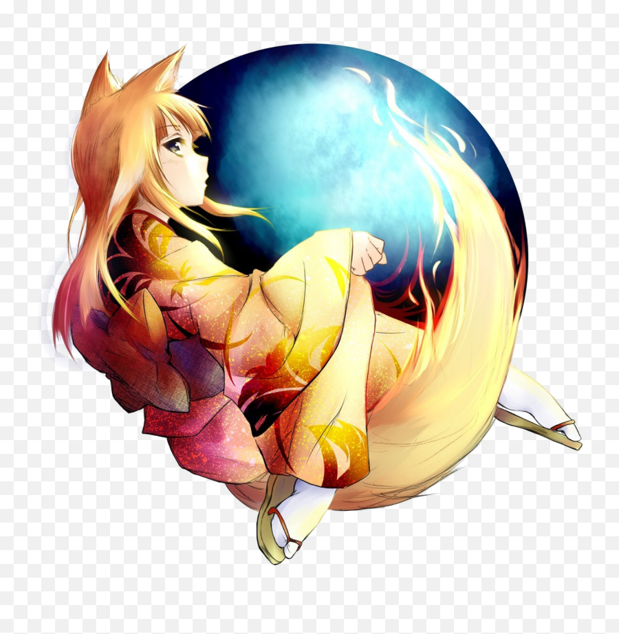 Anime Firefox Wallpapers - Top Free Anime Firefox Firefox The Anime Girl Png,Blue Mozilla Icon