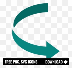 Free Right Curved Arrow Icon Symbol Download In Png Svg - Vertical,Curved Green Arrow Icon