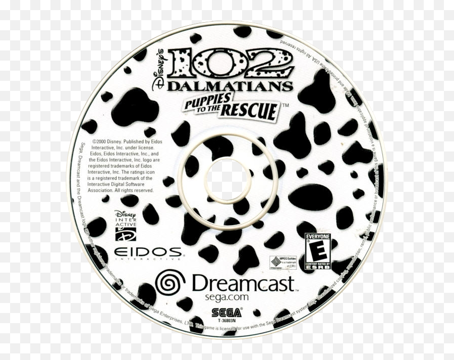 Download 102 Dalmatians Png Image With No Background - 102 Dalmatians Puppies To The Rescue Sega Dreamcast 2000 Ebay,Ps1 Icon