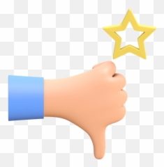 Thumb Down Icon - Download in Line Style Fist png