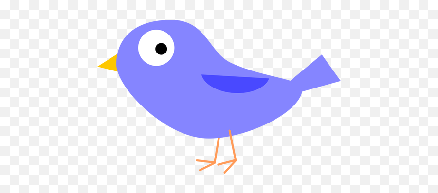 Blue Bird Public Domain Vectors - Small Bird Cartoon Png,Flying Bird Icon