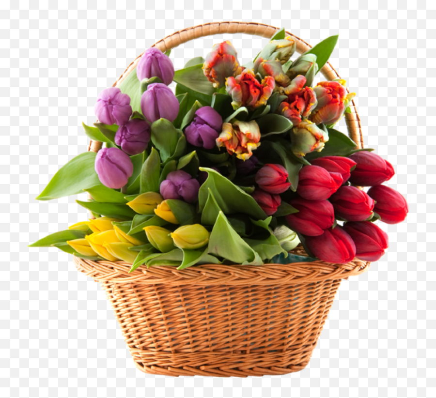 Bouquet Of Flowers Png Image - Purepng Free Transparent Flower Basket Png,Bouquet Of Flowers Png