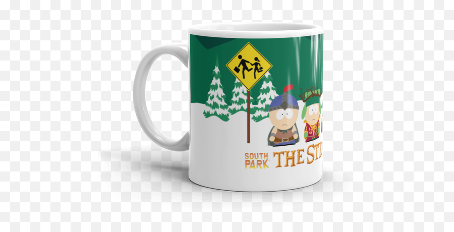 South Park The Stick Of Truth White Mug U2013 Shop - Mug Png,Starbucks Icon Mugs
