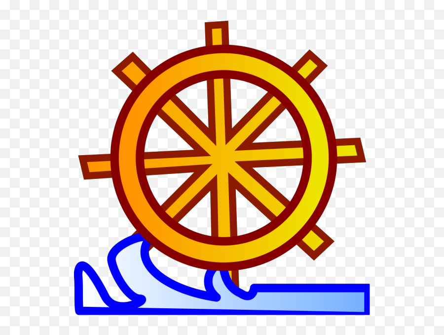 Ship Steering Wheel Png Svg Clip Art For Web - Download Water Wheel Clipart,Ships Wheel Icon