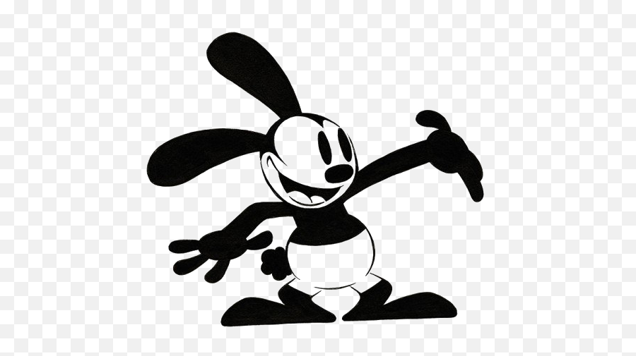 Oswald The Lucky Rabbit Png All - Oswald The Lucky Rabbit Disney Plus,White Rabbit Png