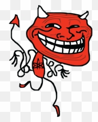 Download Devil Troll Face - Full Size PNG Image PNGkit