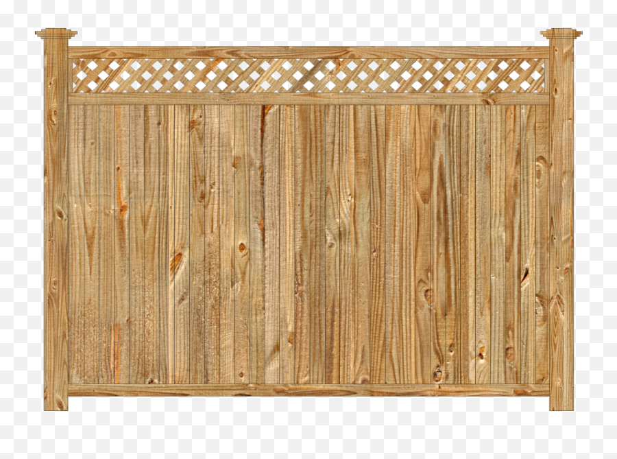 Solid Wood Privacy Fence Dennisville - Wooden Privacy Fence Transparent Png,Wooden Fence Png