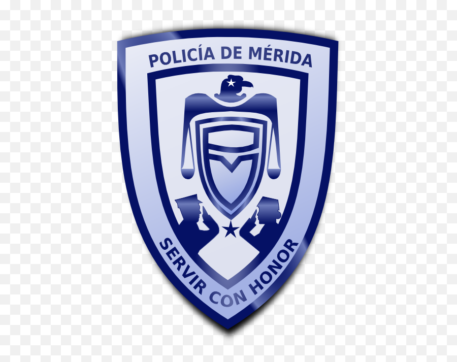 Escudo De La Policia Del Estado - Policia Del Estado Merida Png,Merida Png
