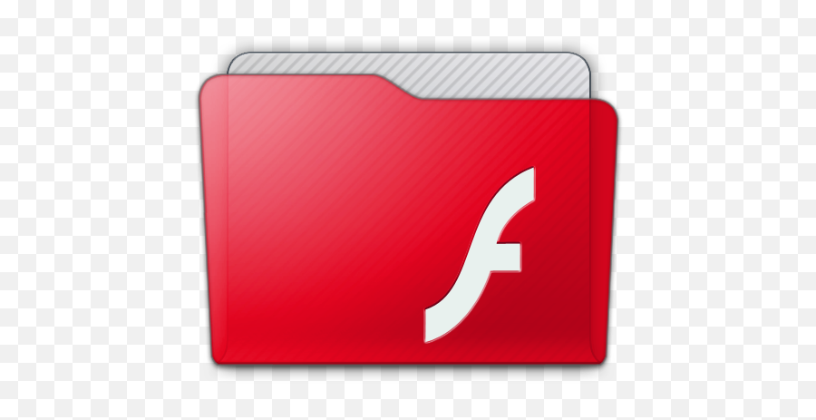 Folder Flash Player Icon - Adobe Flash Player Png,Flash Symbol Png