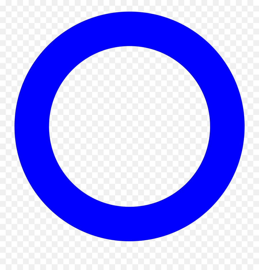 Blue Ring Clipart - De Young Museum Png,Ring Emoji Png