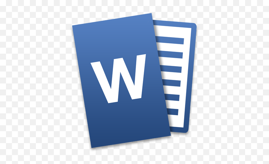 Ms Word Png Transparent Picture - Word Icon Mac Png,Word Png