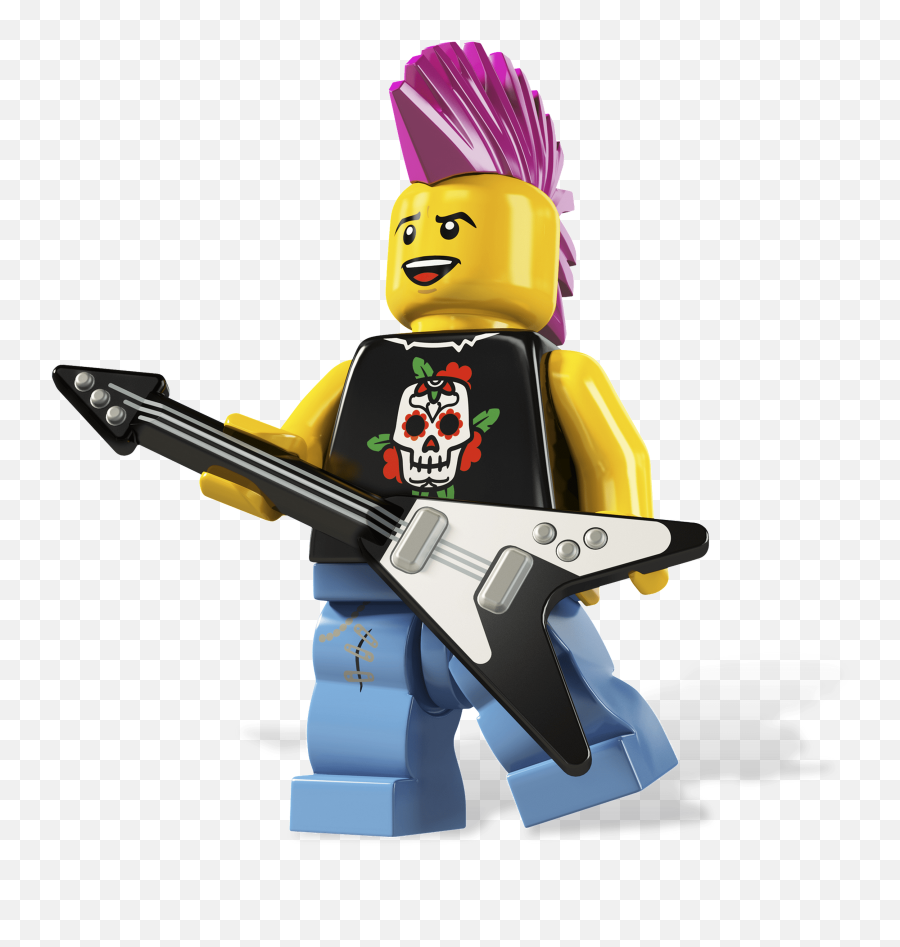 Rocker Png 8 Image - Lego Minifigures Series 4 4,Rocker Png
