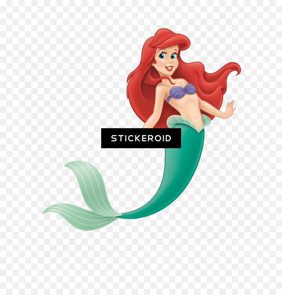 Download Hd Little Mermaid Happy - Ariel Little Mermaid Ariel Little Mermaid Shell Png,Mermaid Transparent