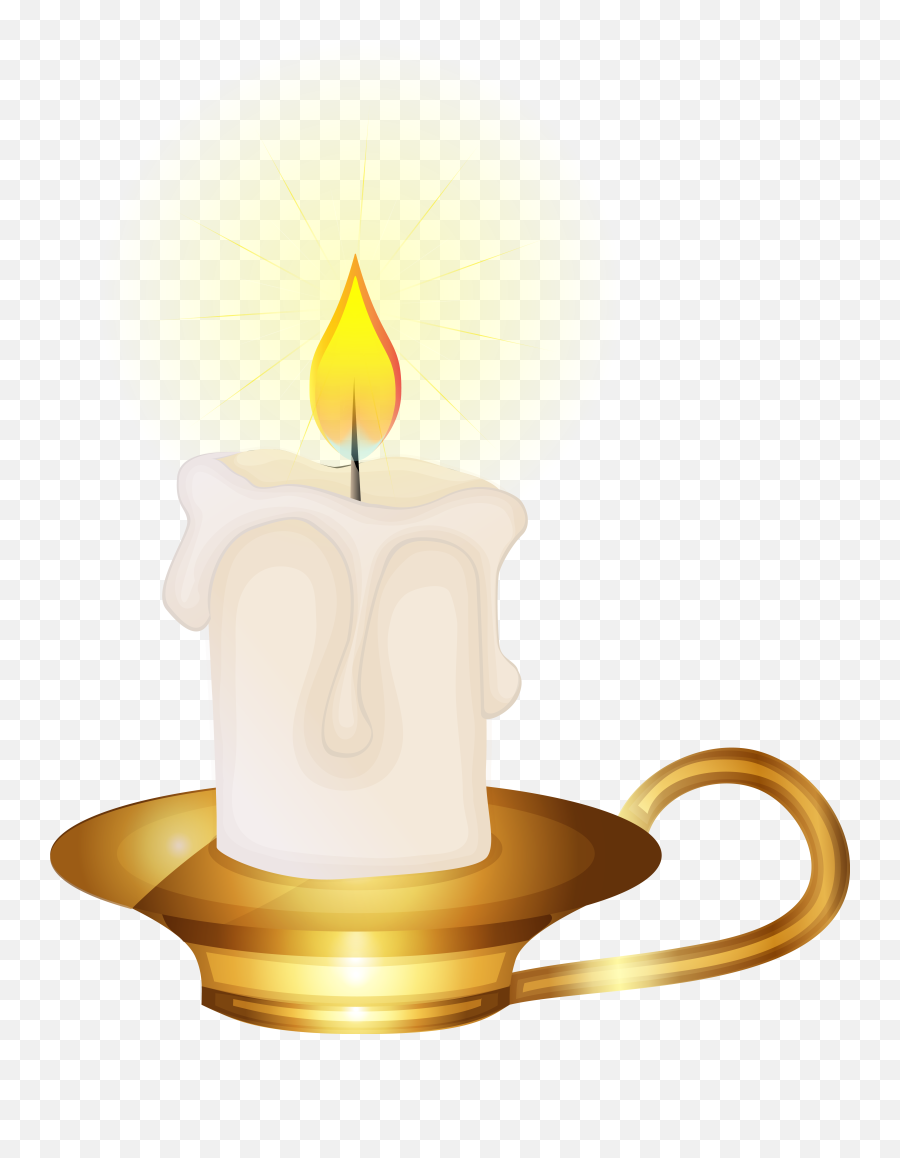 Transparent Candles Vintage Candle - Clip Art Transparent Clip Art Transparent Background Candle Png,Candle Transparent Png