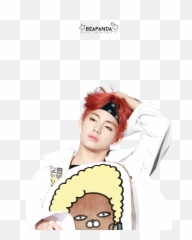 V Bts Red Hair Png Image