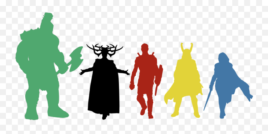 Download Thor Svg Silhouette Graphic - Thor Silhouette Png,Thor Ragnarok Png