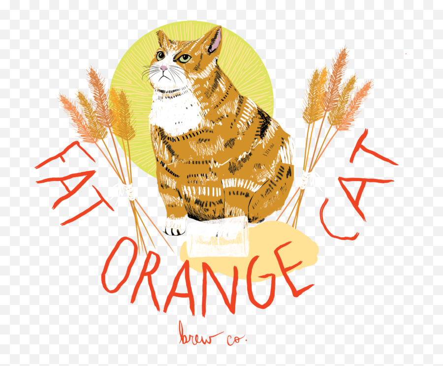 Fat Orange Cat U2013 Clearriver - Fat Orange Cat Severe Tire Damage Png,Orange Cat Png