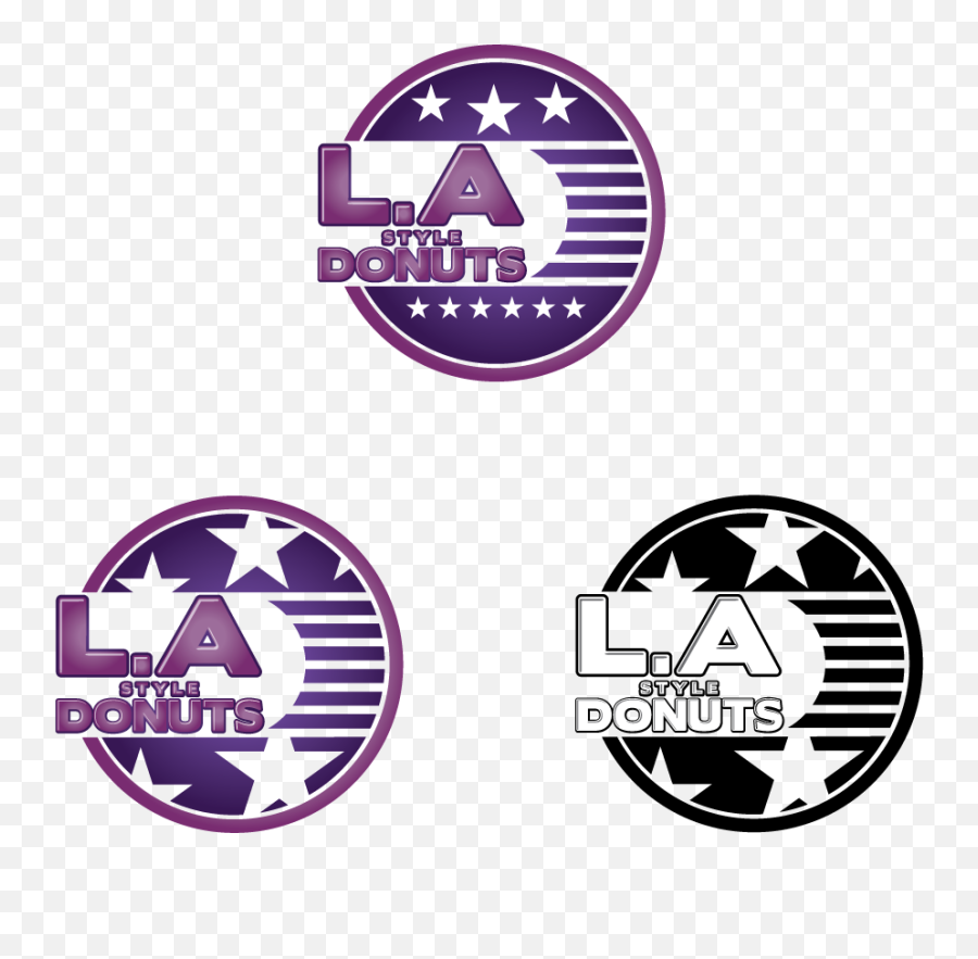 Upmarket Traditional It Company Logo Design For La Style - Graphic Design Png,Donut Logo