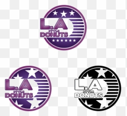 Upmarket Traditional It Company Logo Design For La Style - Graphic Design Png,Donut Logo