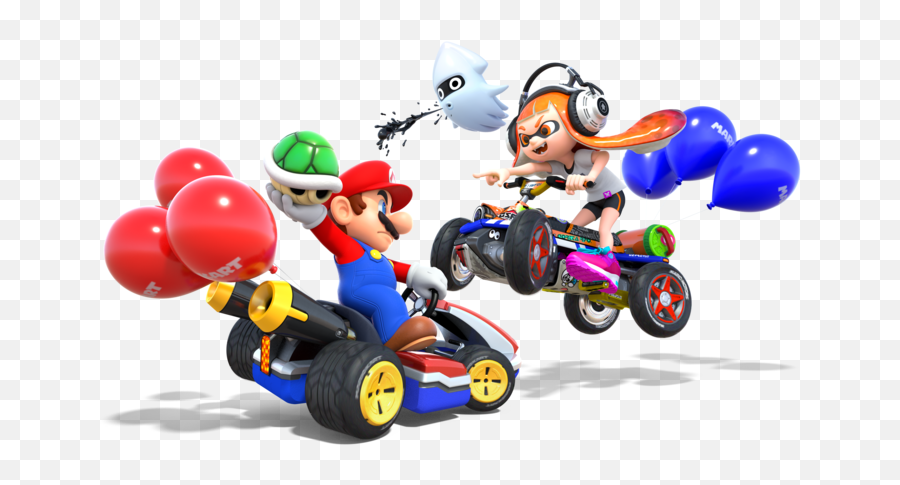 Mario Kart 8 Deluxe Features Png Image - Mario Kart Go Kart,Mario Kart 8 Deluxe Png