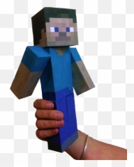 Minecraft Herobrine Png - Paper Toy Minecraft,Herobrine Png