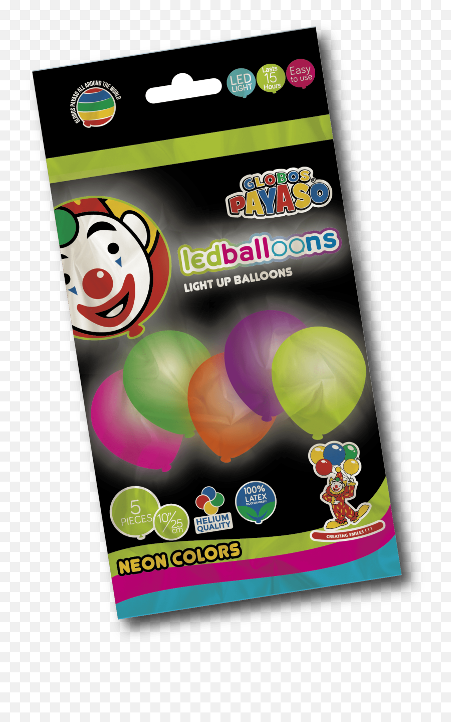 Led U0026 Bicolour Balloons - Cartoon Png,Up Balloons Png