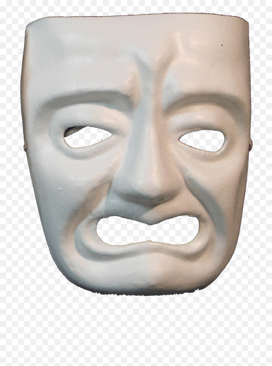 Tragedy Comedy - Face Mask Full Size Png Download Seekpng Face Mask,Comedy And Tragedy Masks Png