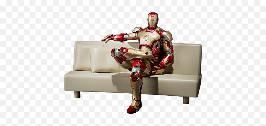 Download Figuarts Iron Man Mark 42 Figure Toy News Roundup - Iron Man  Sitting Png,Iron Man Transparent - free transparent png images 