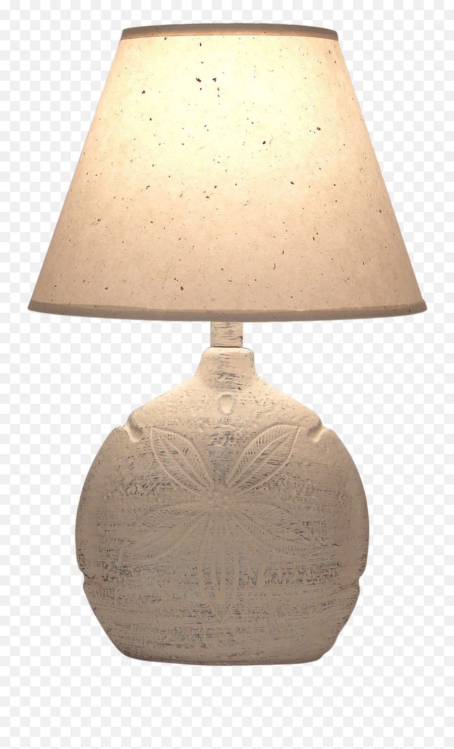 Cottage Sand Dollar Accent Lamp - Lamp Png,Sand Dollar Png