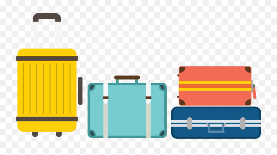 Luggage Clip Graphic Royalty Free - Luggage Illustration Png,Luggage Png