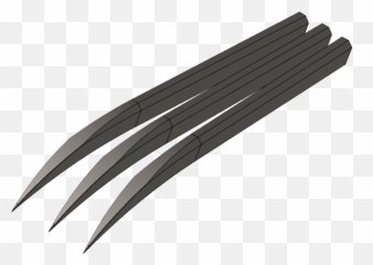 Wolverines Claws - Wood png