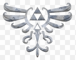 Zelda Crest Sword Tattoo Design - Zelda Skyward Sword Tattoo Png,Knife Tattoo Png