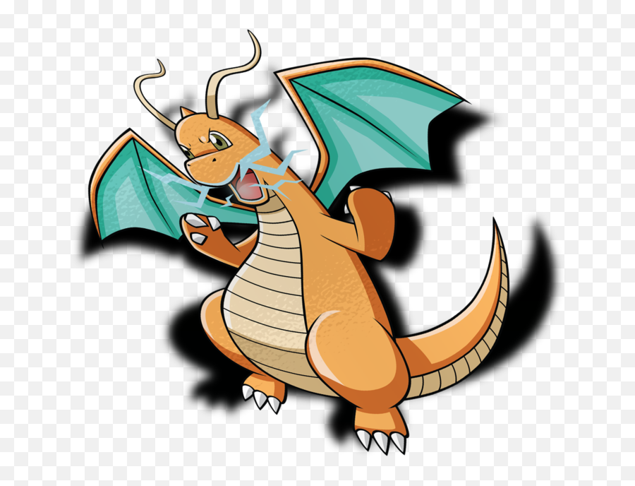 Dragonite Sticker - Cartoon Png,Dragonite Png