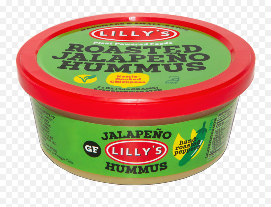 Lillyu0027s Roasted Jalapeño Hummus U2014 Foods Png Jalapeno