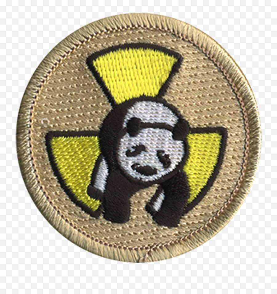 Radioactive Panda Patrol Patch - Emblem Png,Radioactive Logo